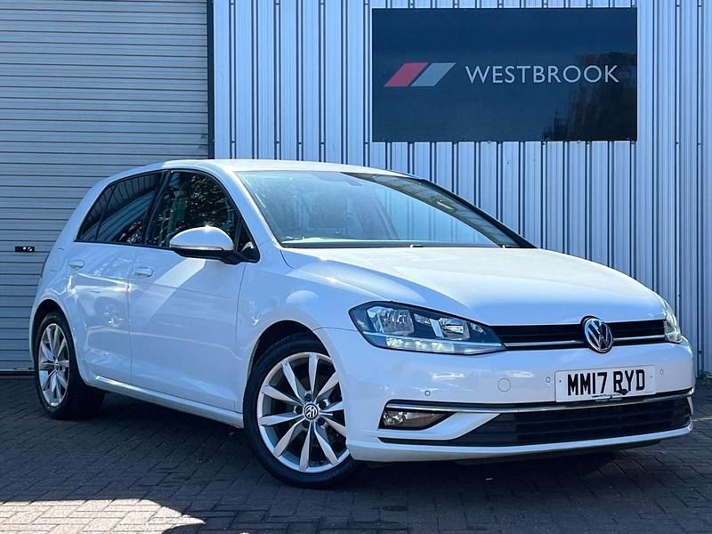 White Used 2017 VW Golf VII GT Hatchback | £9,990 (Fair price) - Image 1/3