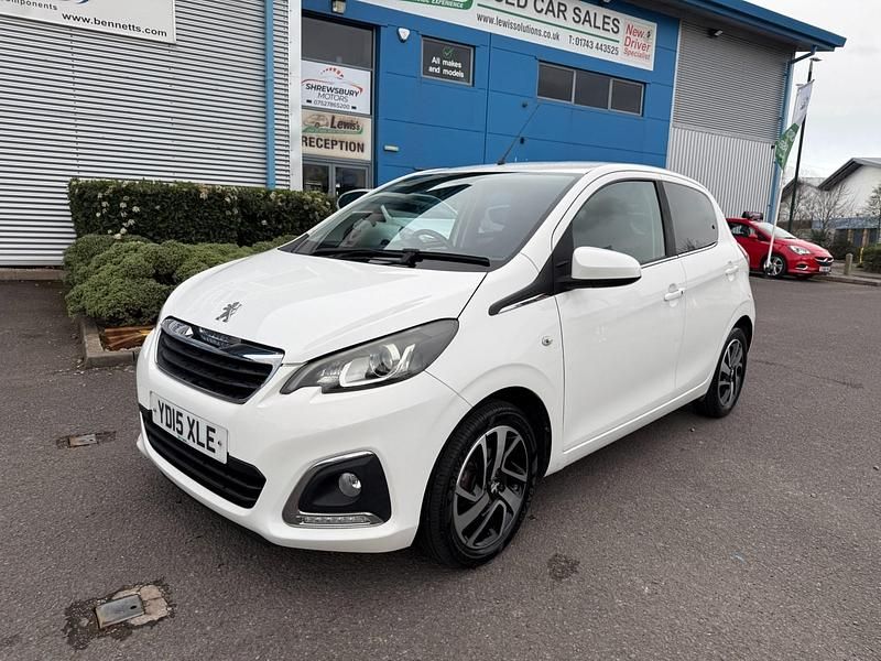 White Used 2015 Peugeot 108 Allure Hatchback | £3,550 (Fair price) - Image 1/4