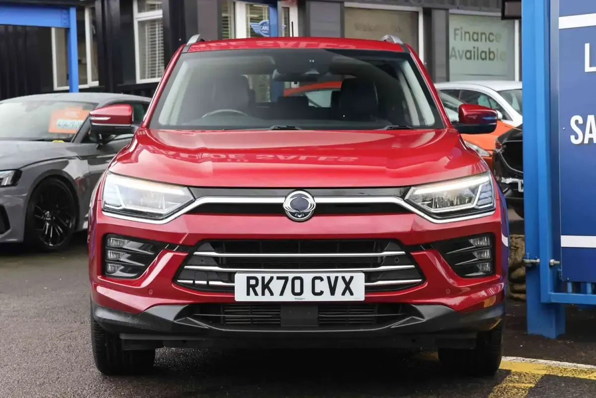 Used SsangYong Korando 163 HP (119 kW) 2020 Red SUV