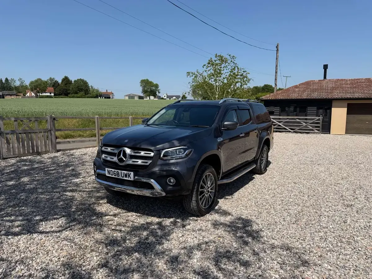 Used Mercedes X350 2019 Grey Pickup