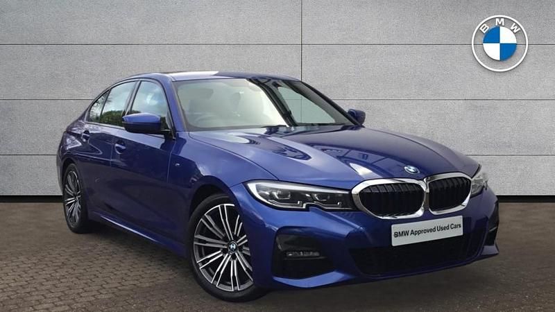 Blue Used 2021 BMW 320 M Sport | £24,495 (Fair price) - Image 1/4