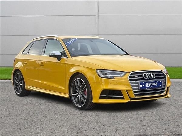 Yellow Used 2017 Audi S3 Sportback Design Hatchback | £17,890 - Image 1/1