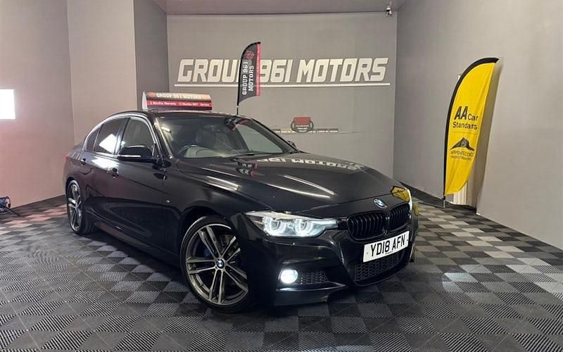 Used BMW 320 M Sport 184 HP (135 kW) 2018 Black Sedan