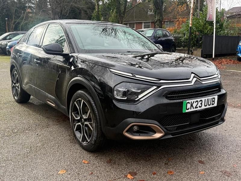 Black Used 2023 Citroën e-C4 Hatchback | £12,995 (Fair price) - Image 1/4