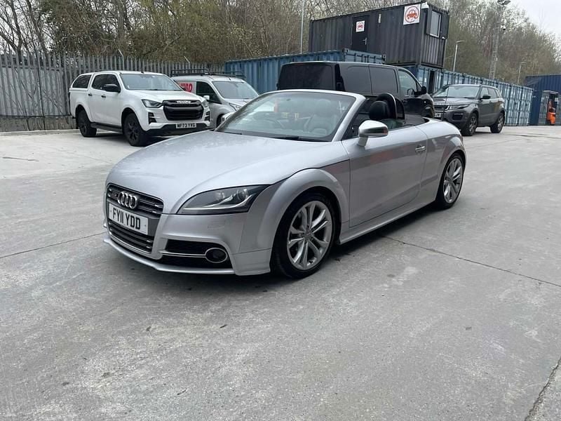 Used Audi TTS 272 HP (200 kW) 2011 Silver Cabriolet