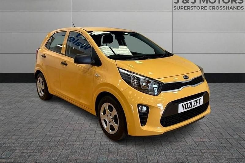 Yellow Used 2021 Kia Picanto 4 Hatchback | £9,990 (Good price) - Image 1/1