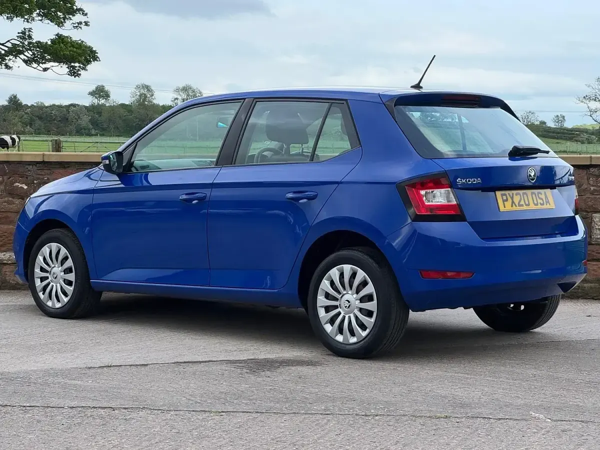 Used Skoda Fabia 2020 Blue Hatchback