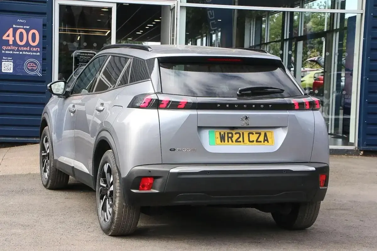 Used Peugeot e-2008 Allure 98 kW (134 HP) 2021 Grey SUV