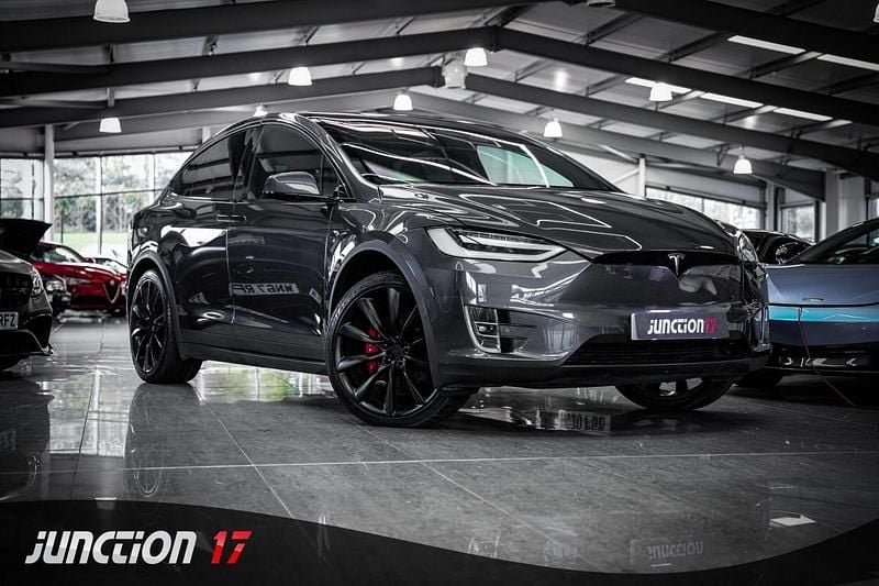 Grey Used 2019 Tesla Model X Performance SUV | £30,475 (Fair price) - Image 1/2