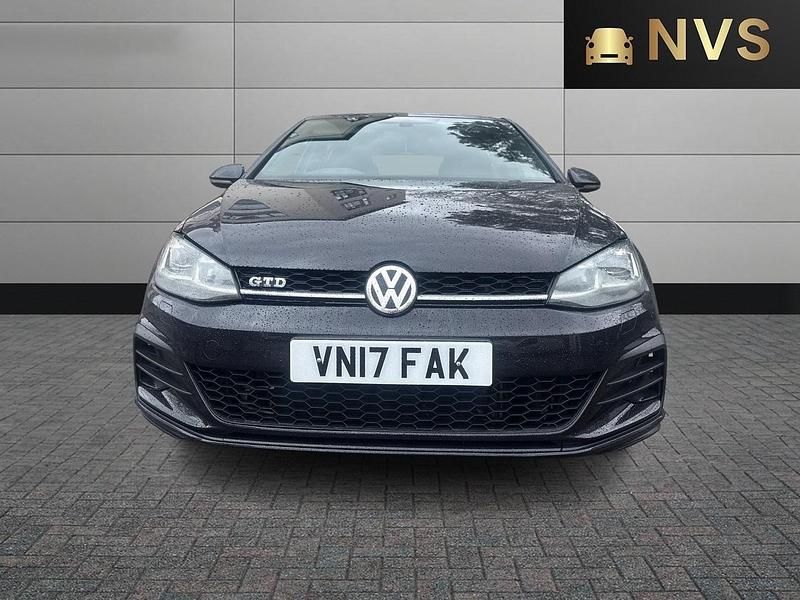 Used VW Golf VII GTD 184 HP (135 kW) 2017 Black Hatchback