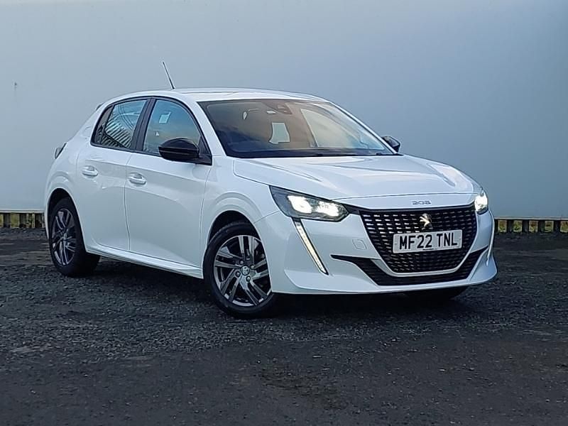 White Used 2022 Peugeot 208 Active Premium Hatchback | £12,998 (Fair price) - Image 1/4