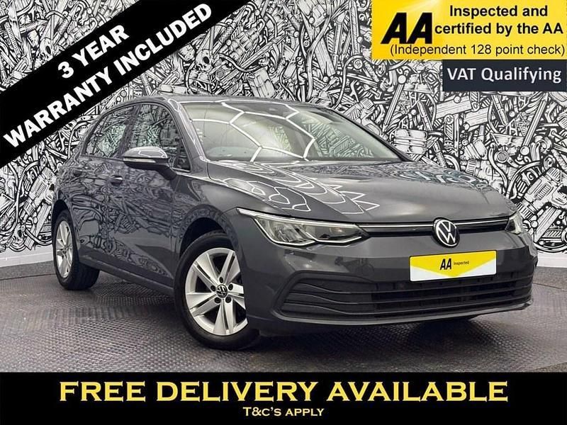 Grey Used 2021 VW Golf VIII S Hatchback | £15,195 (Good price) - Image 1/2