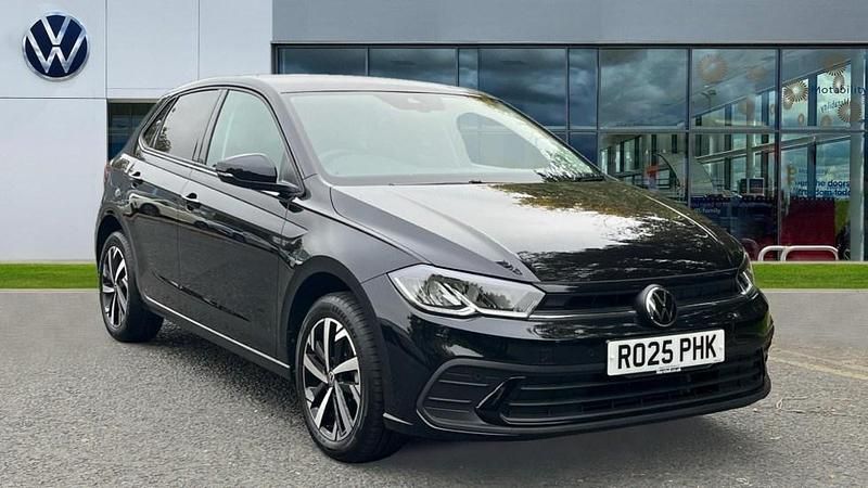 Deep black pearl Used 2025 VW Polo Match Hatchback | £20,775 (Fair price) - Image 1/4