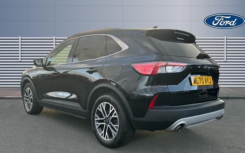 Used Ford Kuga Titanium 150 HP (110 kW) 2020 Black SUV