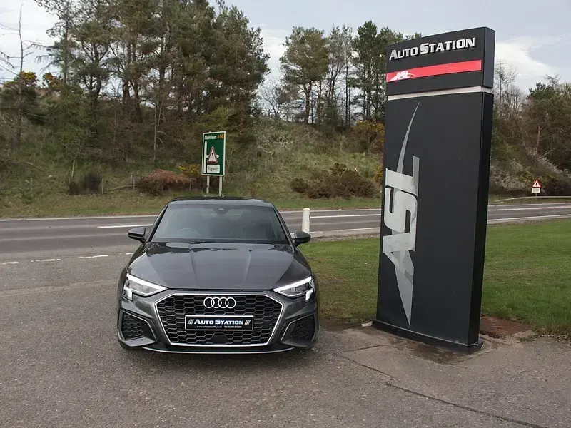 Used Audi A3 S-Line 150 HP (110 kW) 2023 Grey Sedan