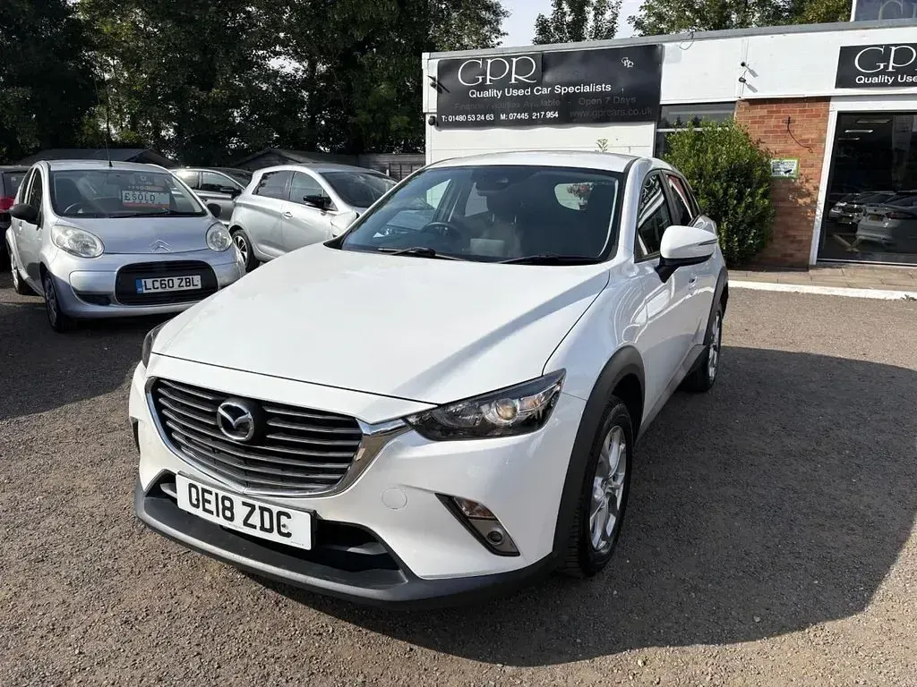Used Mazda CX-3 105 HP (77 kW) 2018 White SUV