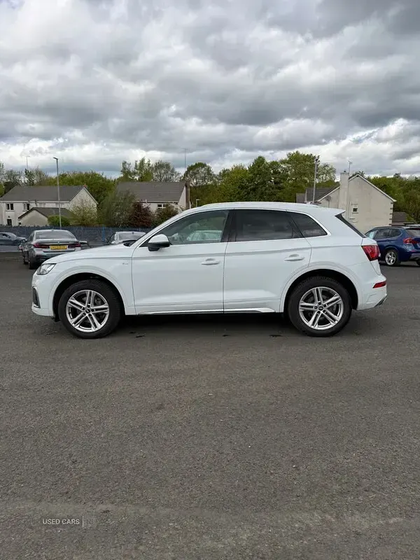 Used Audi Q5 S-Line 204 HP (150 kW) 2021 White SUV