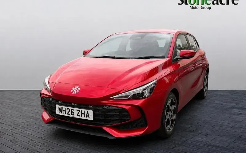 New MG MG3 SE 116 HP (85 kW) 2026 Red Hatchback