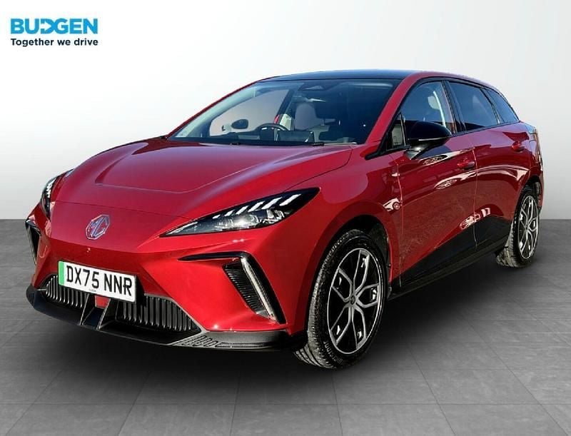 Used MG MG4 EV Trophy 77 kW (105 HP) 2025 Red Hatchback