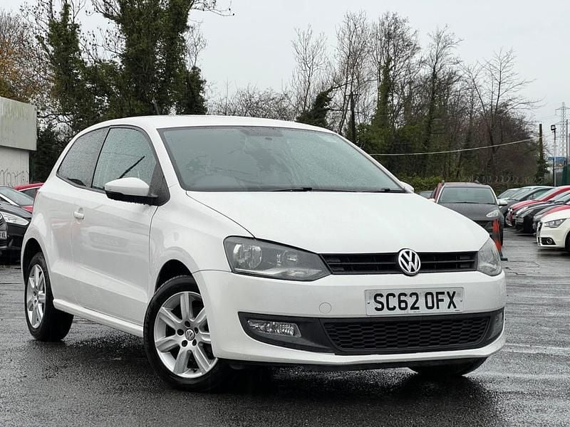White Used 2013 VW Polo Match Hatchback | £3,995 (Good price) - Image 1/4