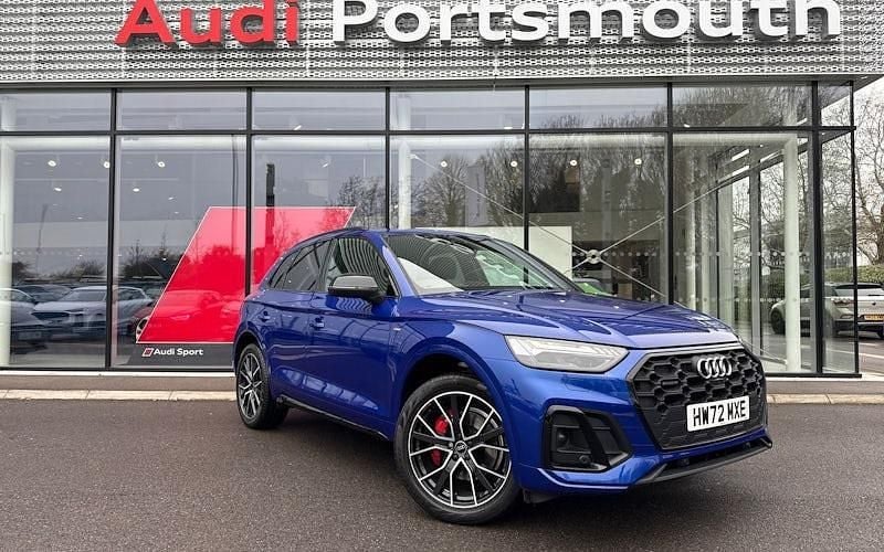 Used Audi Q5 Advanced 265 HP (194 kW) 2022 Blue SUV