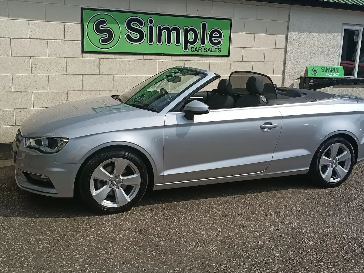 Used Audi A3 Cabriolet Sport 150 HP (110 kW) 2015 Silver Cabriolet