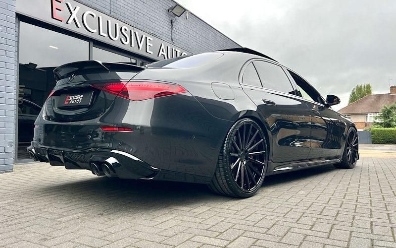 Usado Mercedes S500L AMG line 435 HP (319 kW) 2022 Cinzento Sedan