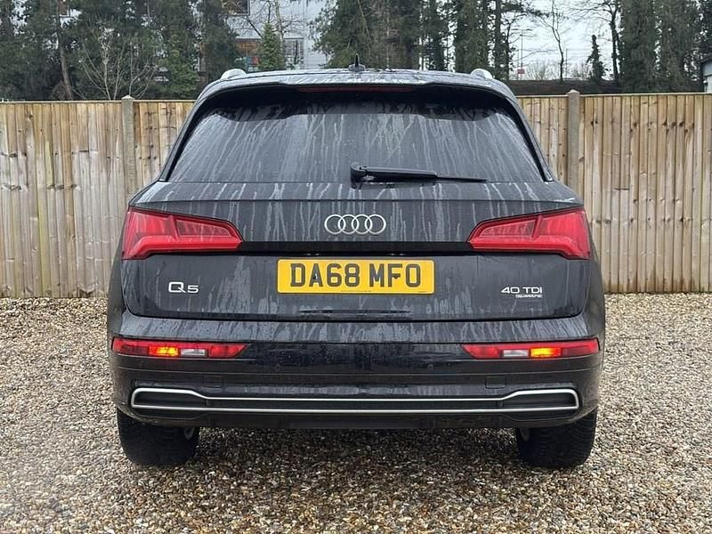 Used Audi Q5 S-Line 190 HP (139 kW) 2018 Black SUV