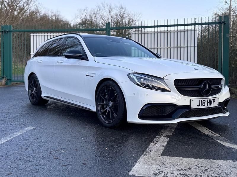 Used Mercedes C63 AMG Premium 2016 White Estate