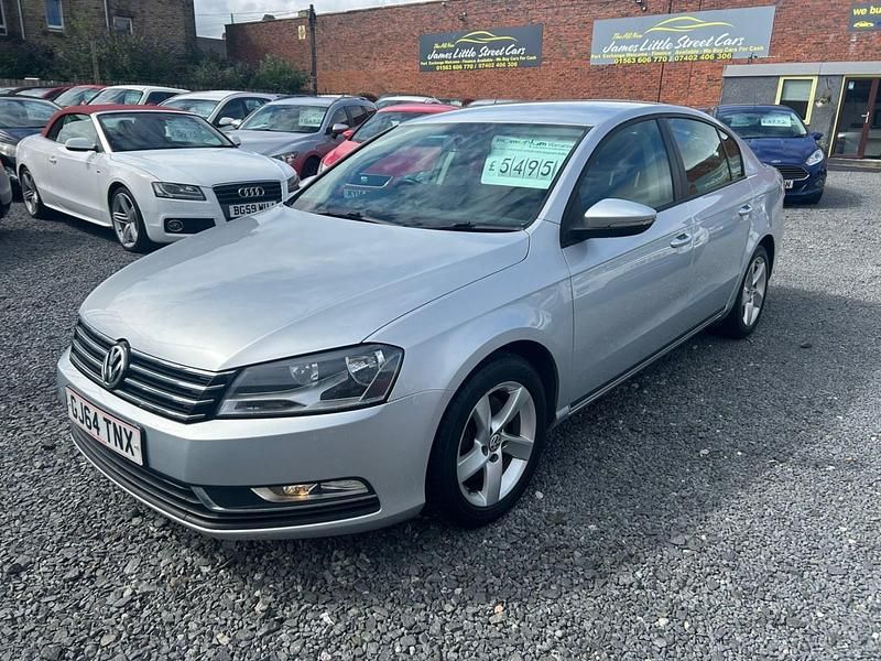 Silver Used 2014 VW Passat S Sedan | £5,495 (Fair price) - Image 1/4