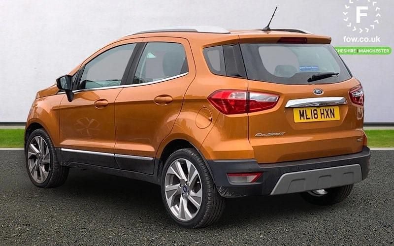 Usado Ford Ecosport Titanium 125 HP (91 kW) 2018 Laranja SUV