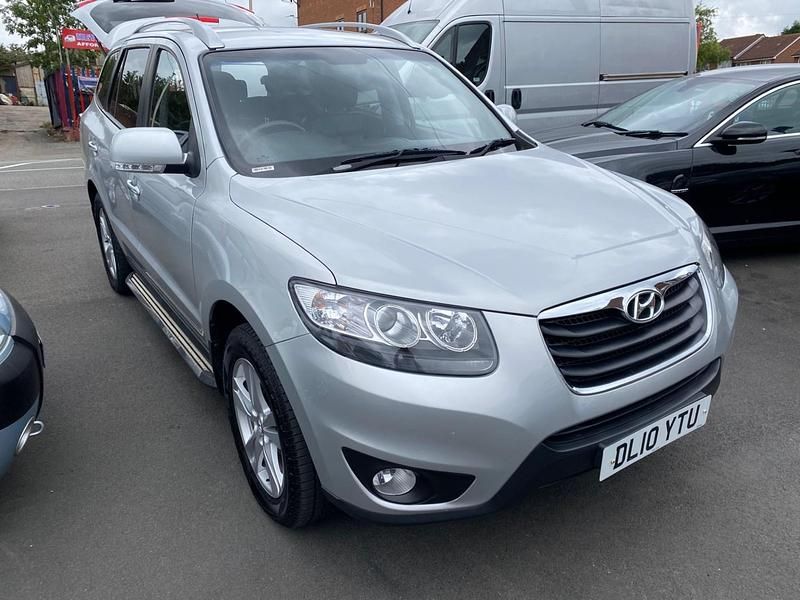 Silver Used 2010 Hyundai Santa Fe Premium SUV | £3,495 (Fair price) - Image 1/4