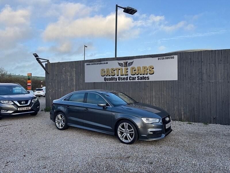 Grey Used 2015 Audi A3 S-Line Sedan | £13,995 (Fair price) - Image 1/4