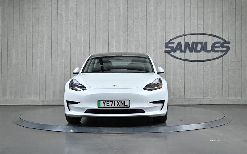 Used Tesla Model 3 Standard Range 208 kW (283 HP) 2021 White Sedan