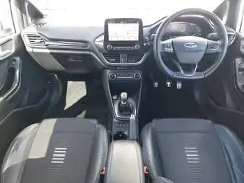 Used Ford Fiesta ST-Line X 100 HP (73 kW) 2018 White Hatchback