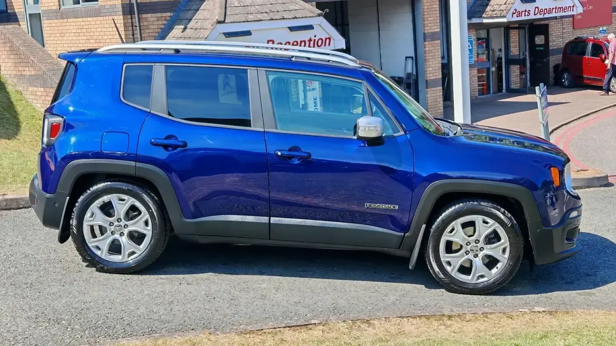 Used Jeep Renegade Limited 140 HP (102 kW) 2016 Blue SUV