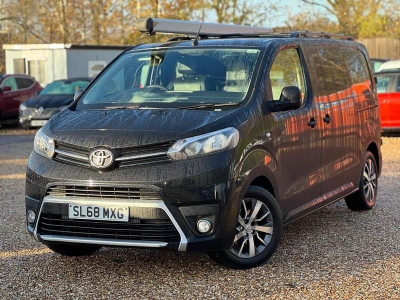 Black Used 2018 Toyota Proace Comfort MPV | £11,444 (Fair price) - Image 1/3