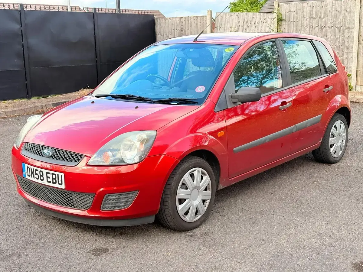 Used Ford Fiesta Style 2008 Red Hatchback