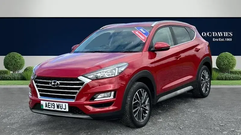 Used Hyundai Tucson Premium 136 HP (100 kW) 2019 Red SUV