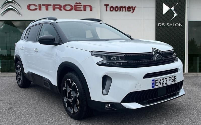 White Used 2023 Citroën C5 Aircross Shine SUV | £18,990 (Fair price) - Image 1/4