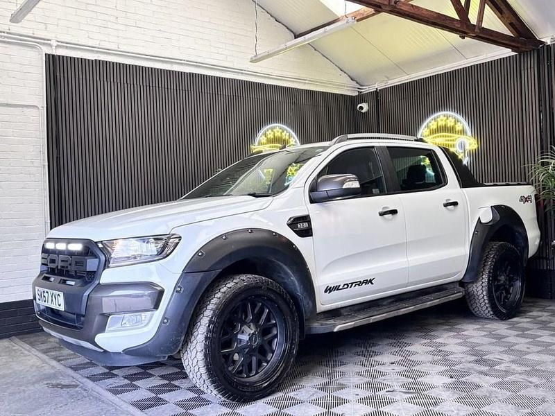 Used Ford Ranger Wildtrack 200 HP (147 kW) 2017 White Pickup