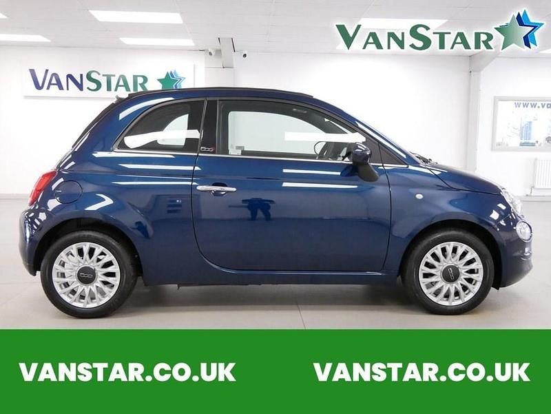 Blue Used 2019 Fiat 500C Lounge Cabriolet | £11,989 (Expensive) - Image 1/4