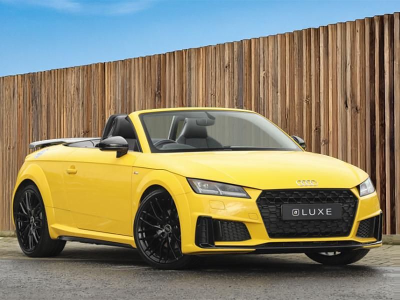Yellow Used 2019 Audi TT Black Edition Cabriolet | £23,898 (A bit pricey) - Image 1/4