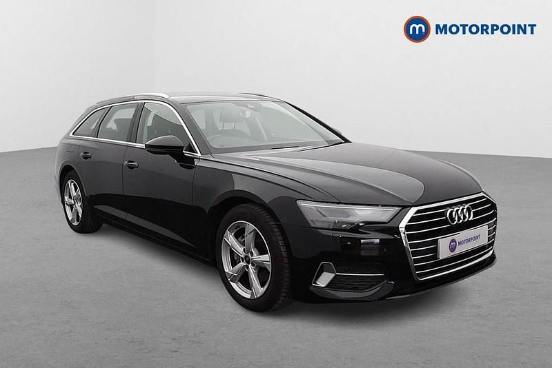 Black Used 2021 Audi A6 Sport Estate | £22,399 (Good price) - Image 1/4