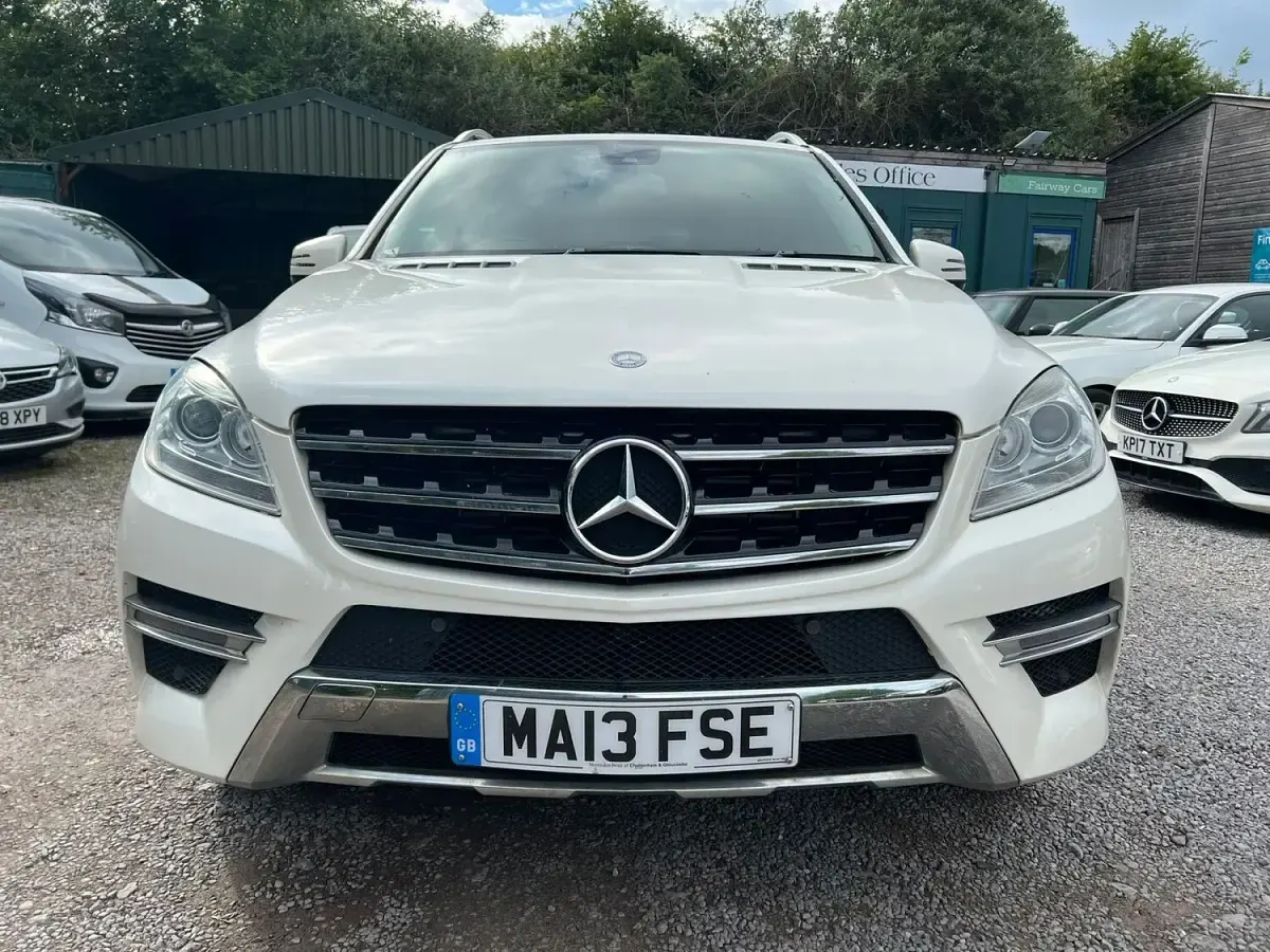 Used Mercedes ML250 AMG 200 HP (147 kW) 2013 White SUV