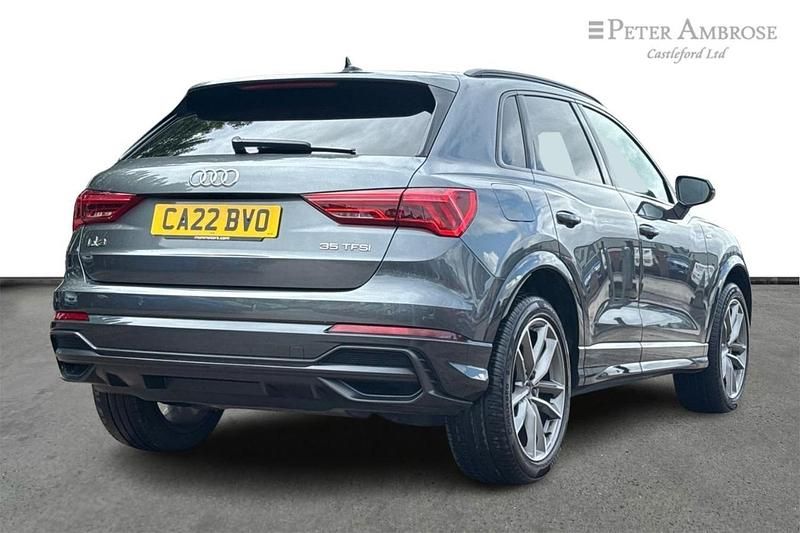 Used Audi Q3 Black Edition 148 HP (108 kW) 2022 Grey SUV