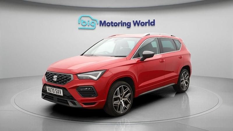 Used Seat Ateca FR Sport 148 HP (108 kW) 2021 Red SUV