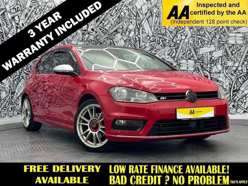 Red Used 2016 VW Golf VII R-line Edition Hatchback | £12,295 (Fair price) - Image 1/4