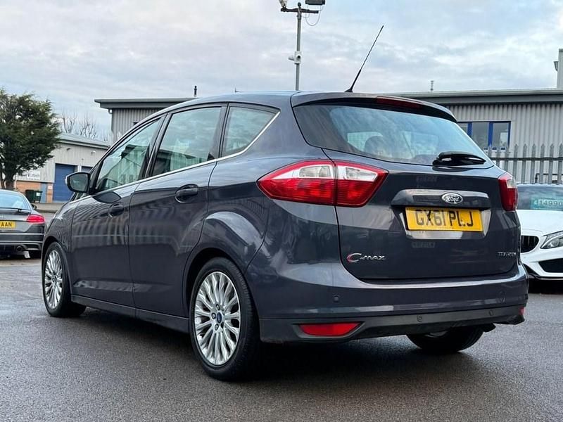 Used Ford C-MAX Titanium 140 HP (102 kW) 2012 Blue MPV