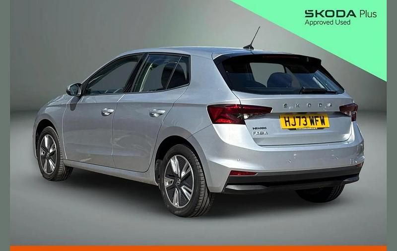 Used Skoda Fabia SE L 108 HP (79 kW) 2023 Silver Hatchback